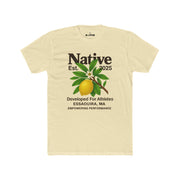 Native Lemon Tee — "Native Est. 2025" Athletic Crew Shirt