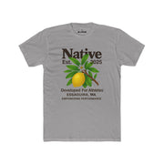 Native Lemon Tee — "Native Est. 2025" Athletic Crew Shirt