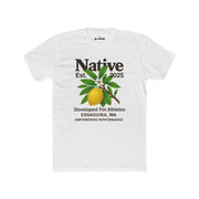 Native Lemon Tee — "Native Est. 2025" Athletic Crew Shirt