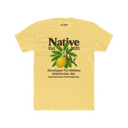 Native Lemon Tee — "Native Est. 2025" Athletic Crew Shirt